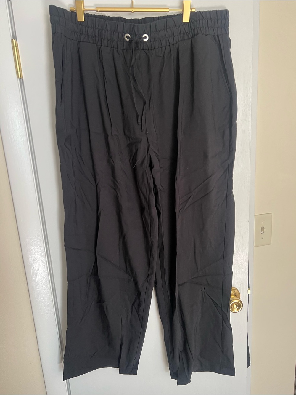 Women’s Black Drawstring Pants